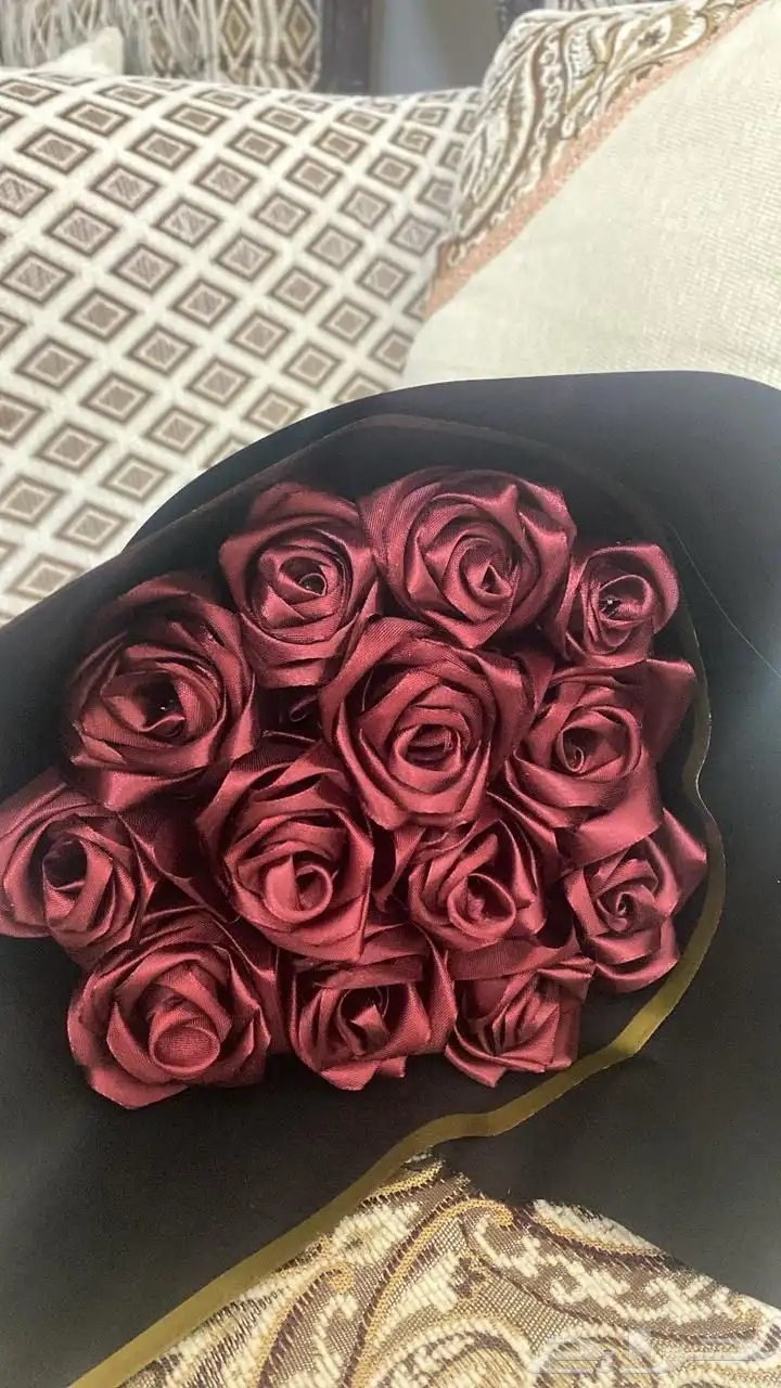 باقة ورد ساتان 2