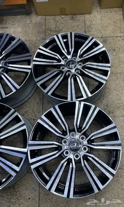 جنوط جيب لكزس LX600 مقاس 22اصلي وكاله موديل 2024 6
