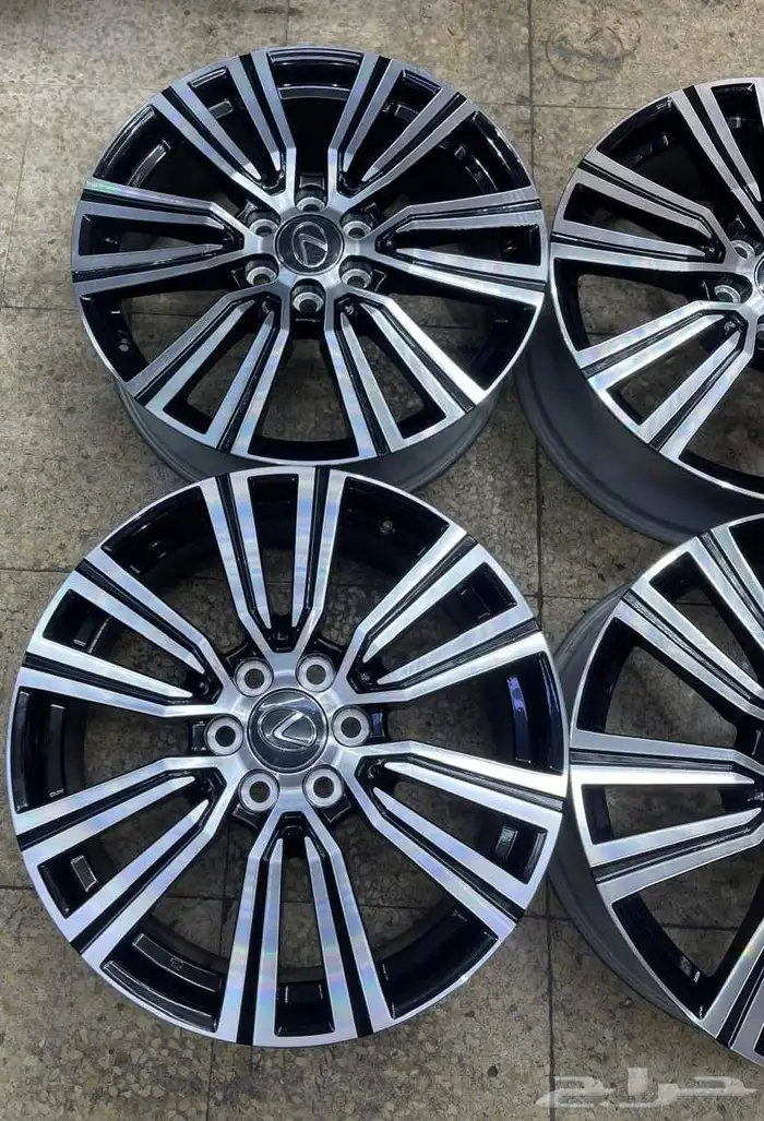جنوط جيب لكزس LX600 مقاس 22اصلي وكاله موديل 2024 5