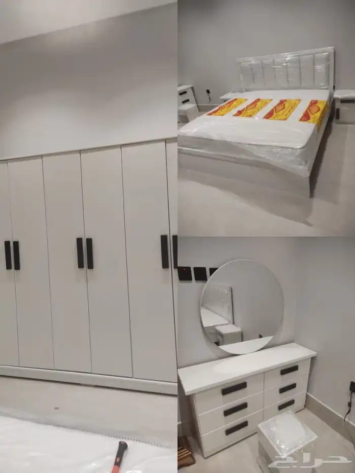 غرف نوم جديده 6 قطع من المصنع للعميل 7