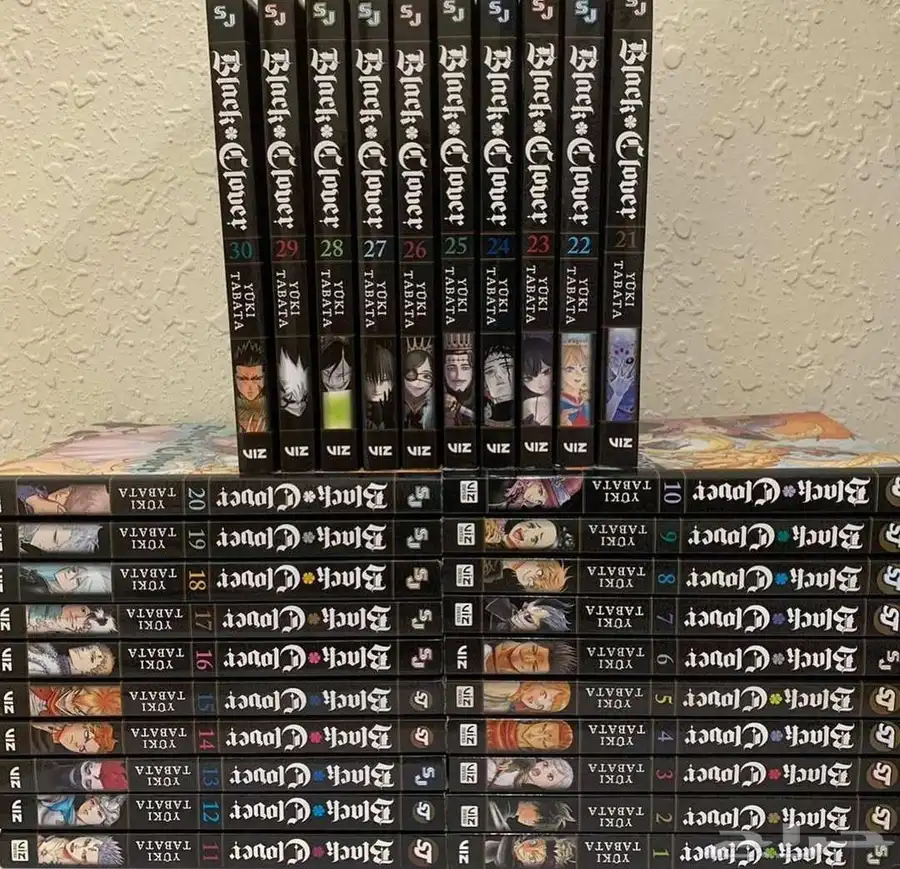 مانغا   Black Clover من مجلد   Vol. 1 إلى Vol. 30 1
