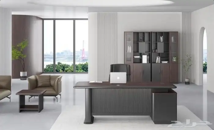 office furniture tabel and chairs and cabinet 2