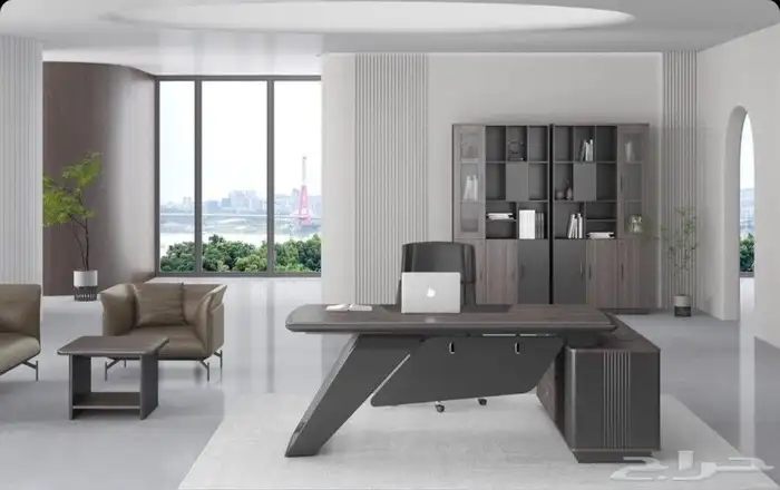 office furniture tabel and chairs and cabinet 4