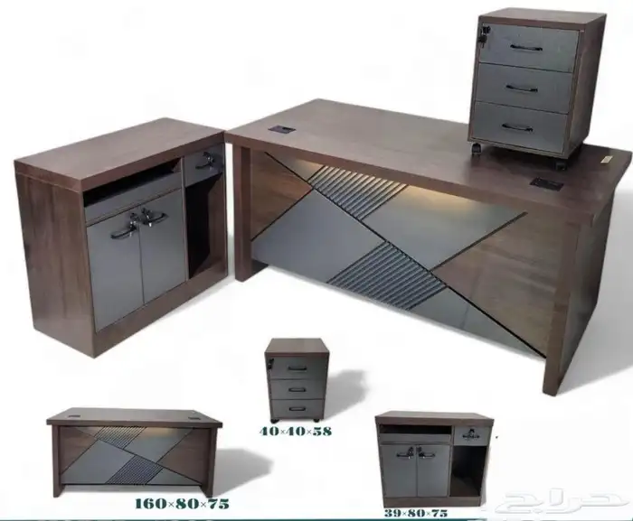 office furniture tabel and chairs and cabinet 18