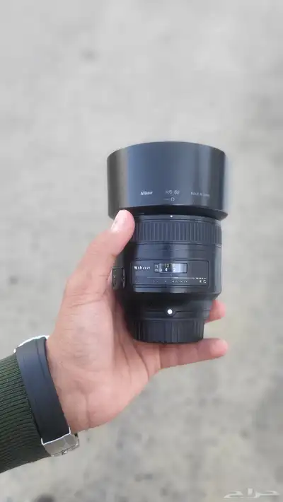 كاميرا نيكون d750 مع عدسه85بورتريه f1.8 2