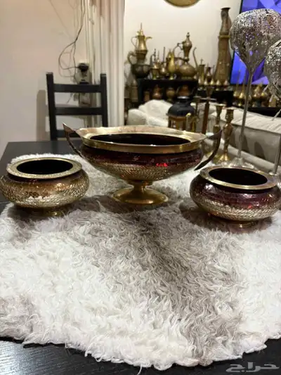 نحاسيات دلل لوحة مباخر فازات اسعار للك قطعه سعر 1