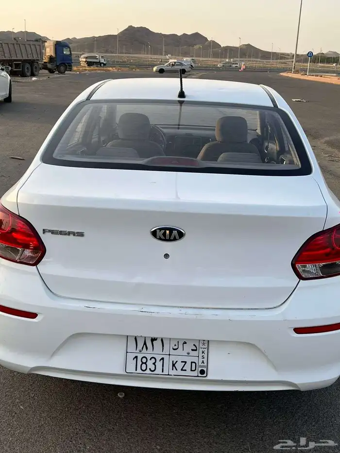كيا بيجاس موديل 2021 الايجار شهري و اسبوعي 3
