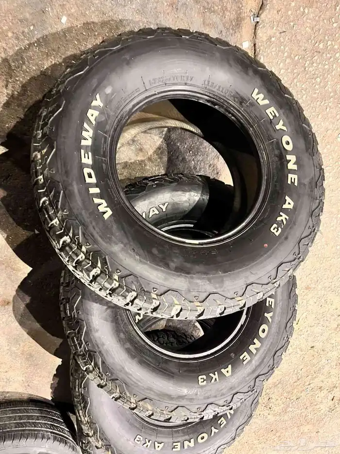 كفرات نص حجري ودواي مقاس 315 70 17 6