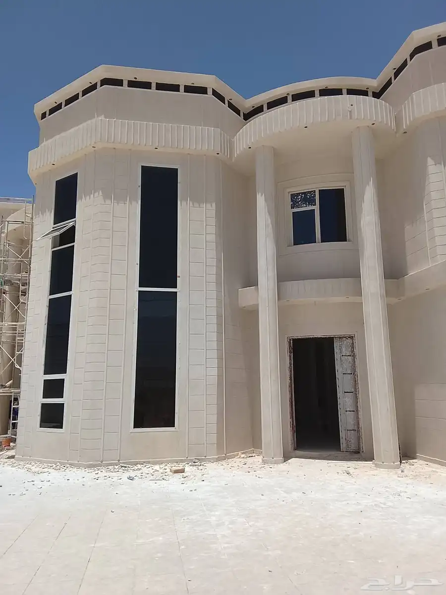 الياسه الملونه ديكورات خارجيه 7