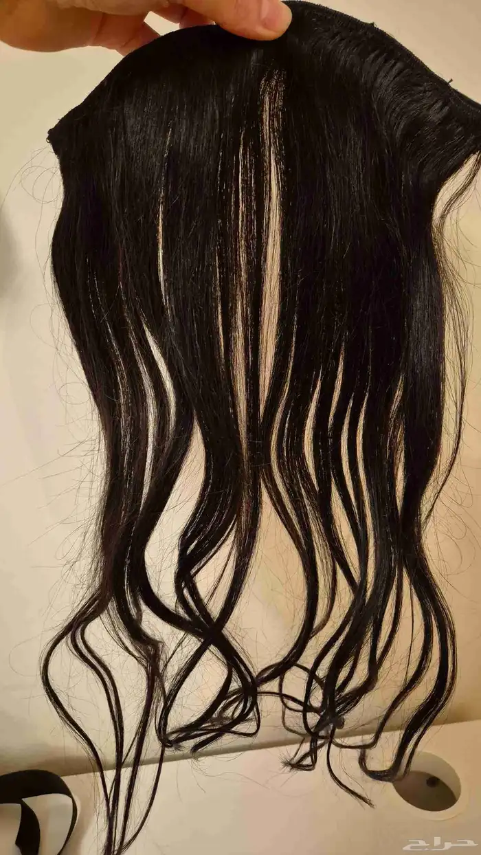 وصلة شعر طبيعي بشري جديد بسعر 200 ريال وزن 100 غرام 1