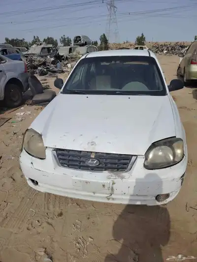هونداي اكسنت 2005 تشليح الحمدانية 1