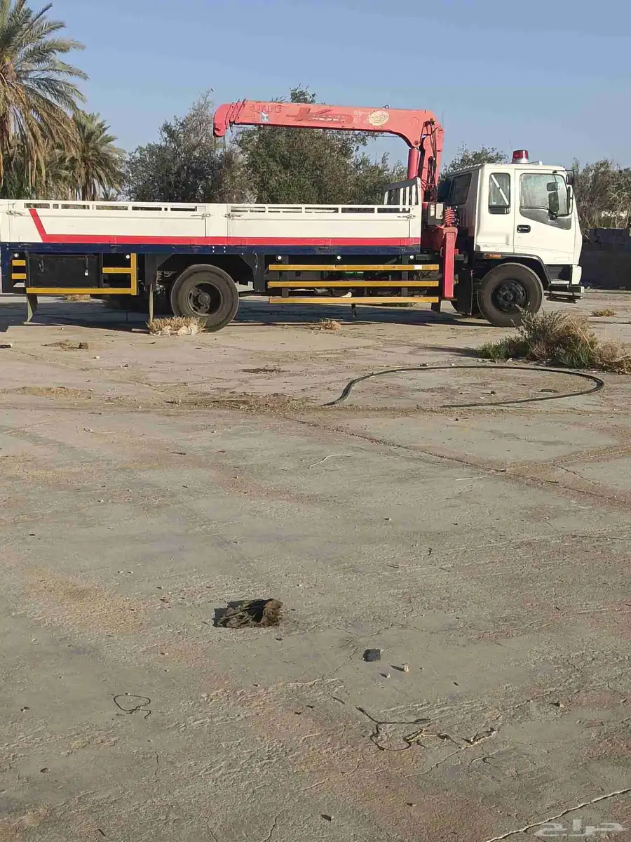كرين ونش للايجار اليومي وشهري الموقع تبوك 8 طن و 5 طن 4