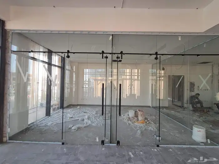 زجاج مكاتب سكوريت تفصيل زجاج مكاتب زجاج ابواب مكاتب سكوريت 0