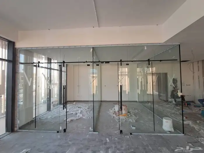 زجاج مكاتب سكوريت تفصيل زجاج مكاتب زجاج ابواب مكاتب سكوريت 1