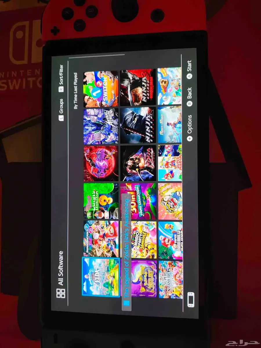 نيتندو سويتش OLED مع migswitch 0