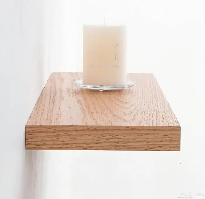 رف جداري خشبي 3