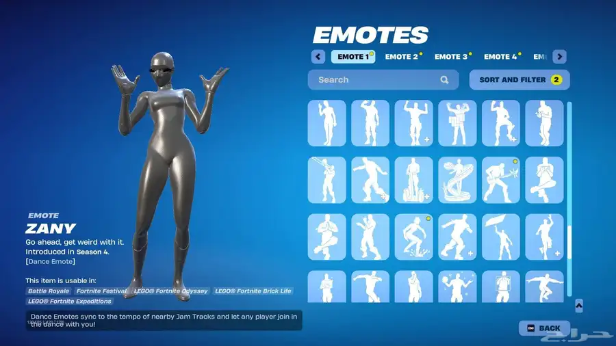 حساب فورت للبيع 34