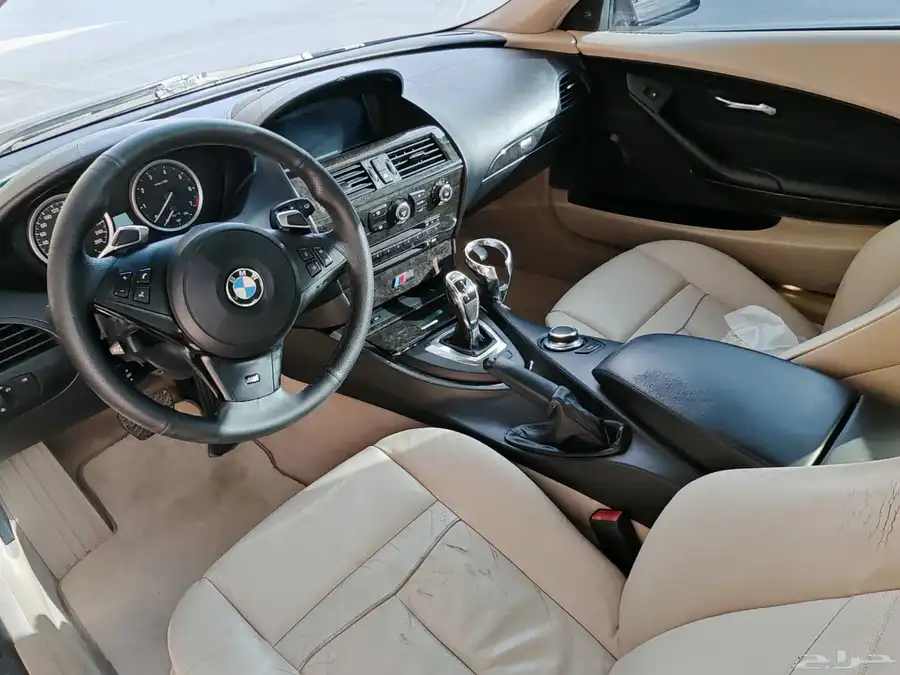 بي ام 650i يحمل لوحة شبه مميزة 7