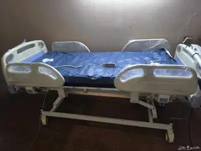 سرير طبي كهربائي فرشه معا مرتبه طبيه ومرتبه هويه 12