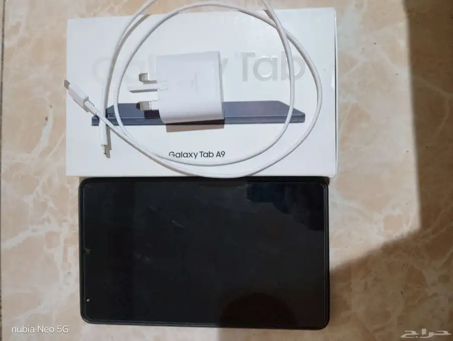 تابلت سامسونج جالكسي اي 9 يدعم شريحه اتصال 4G 6
