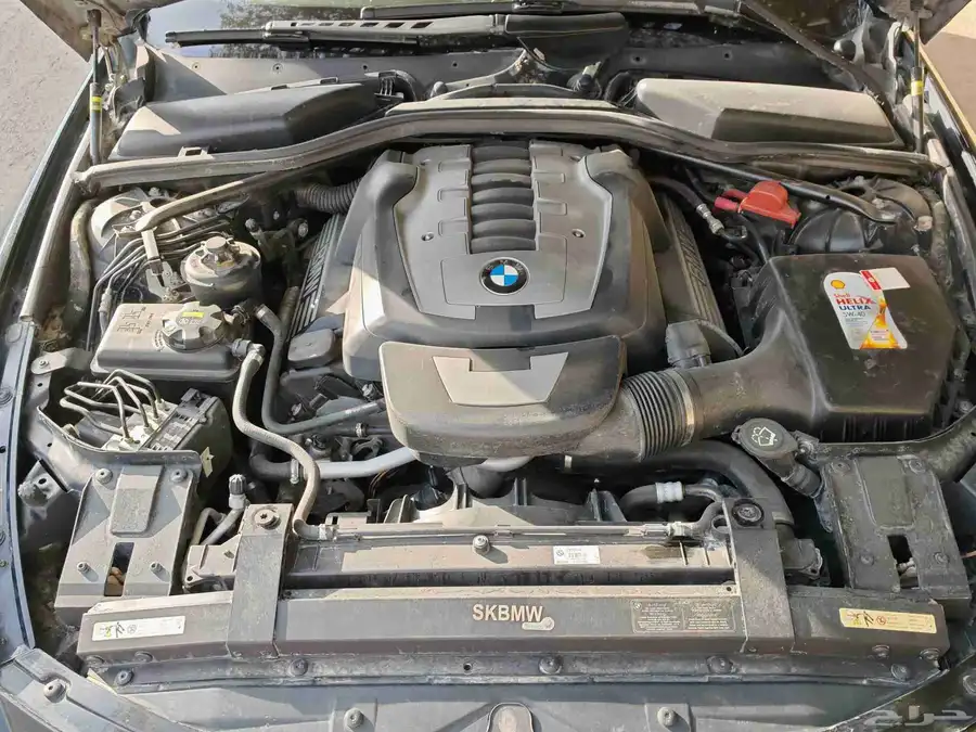 بي ام 650i يحمل لوحة شبه مميزة 6