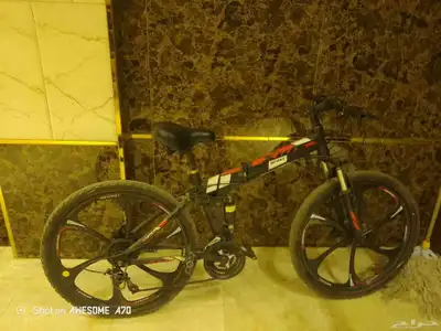 دراجه رياضيه شبه جديده ما تشتكي من اي شيء والجنوط هوائيه 0