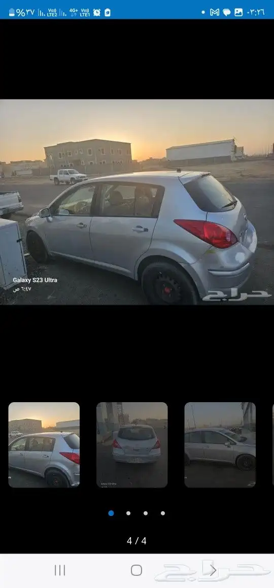 نيسان تيدا ماكينه استيراد جديده لم تستخدم الا سنه فحص واستما 3