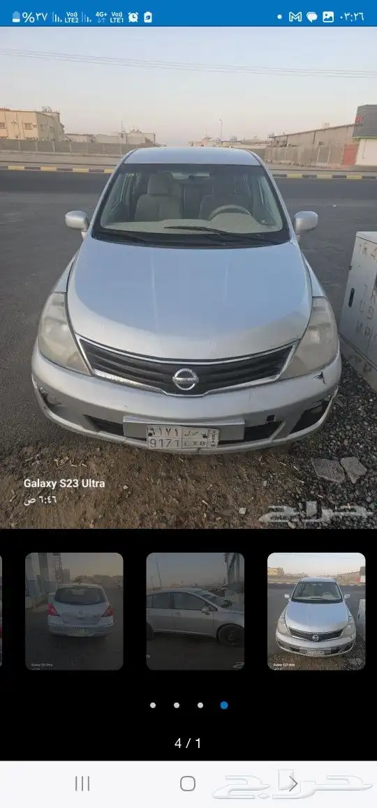 نيسان تيدا ماكينه استيراد جديده لم تستخدم الا سنه فحص واستما 0