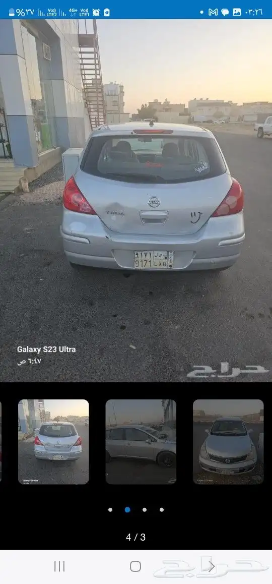 نيسان تيدا ماكينه استيراد جديده لم تستخدم الا سنه فحص واستما 2