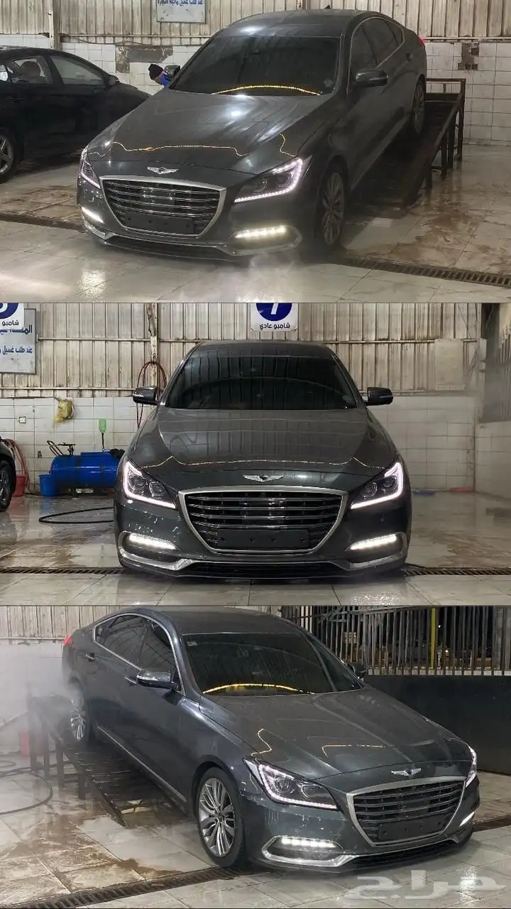 جنسس 2019 ديزل G80 2.2 عداد 75الف 2