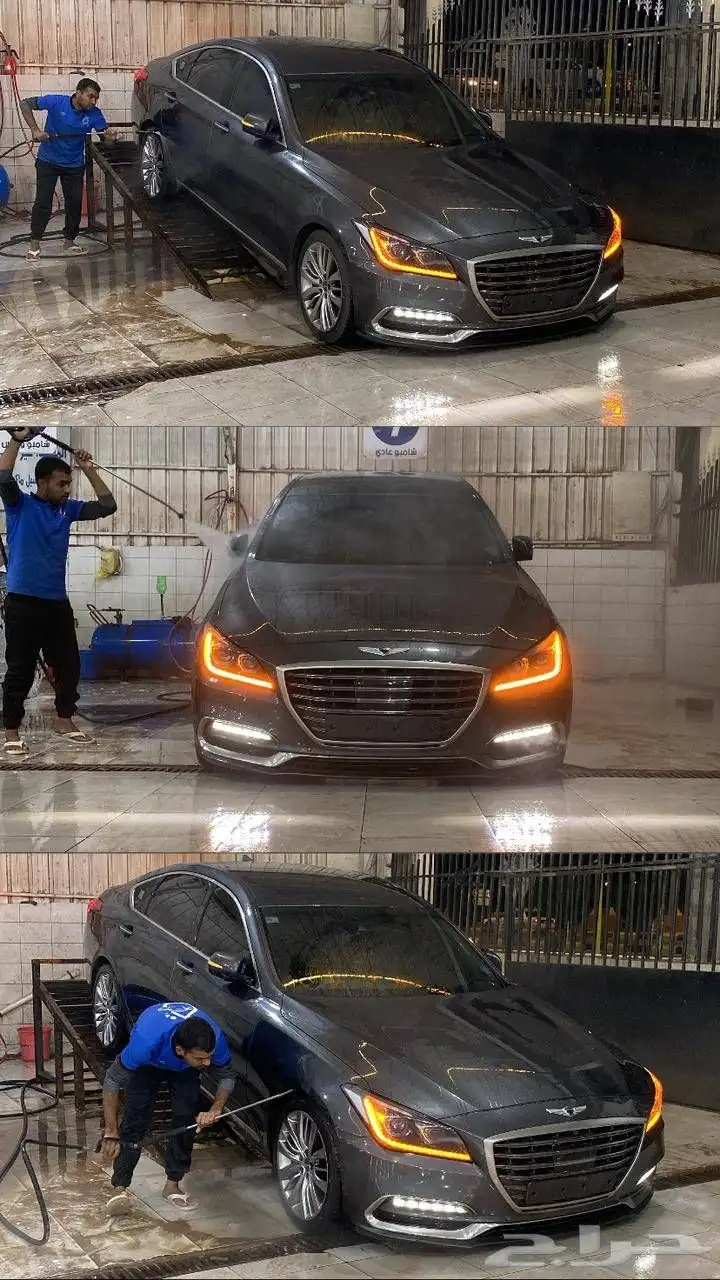 جنسس 2019 ديزل G80 2.2 عداد 75الف 1