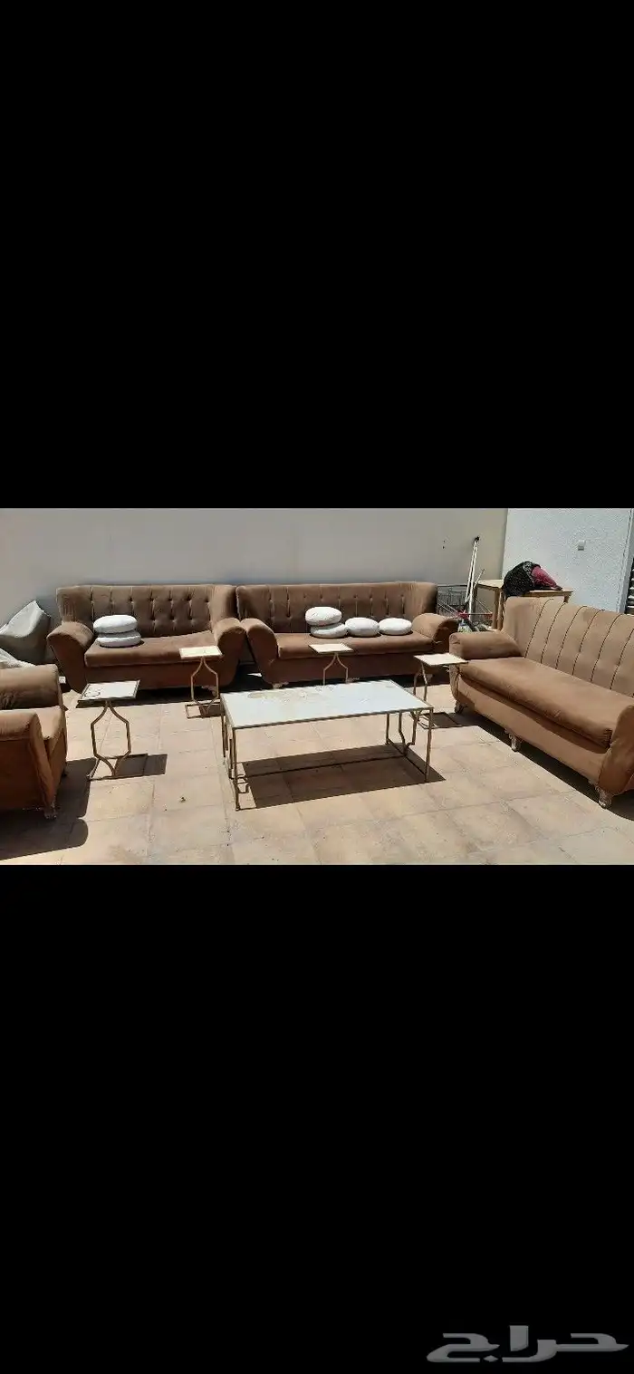 كنب 4 3 نظيف مافي اي شقوق 0