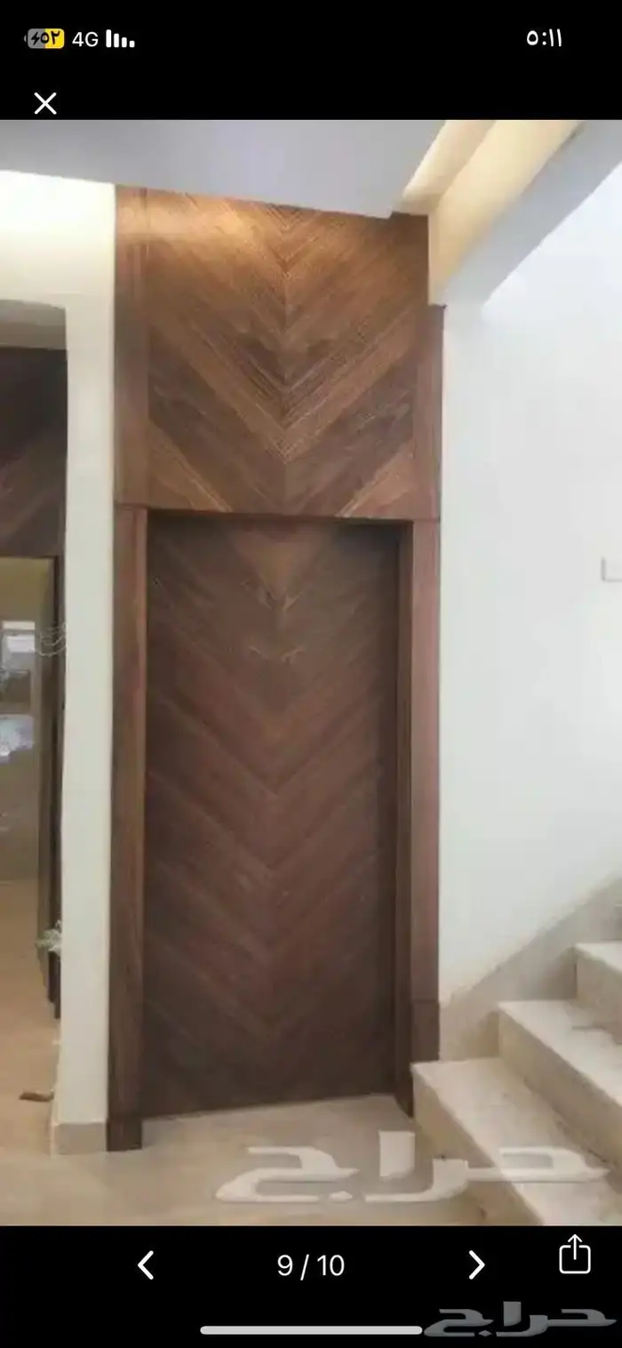 ابواب خشب سنديان جوز 0