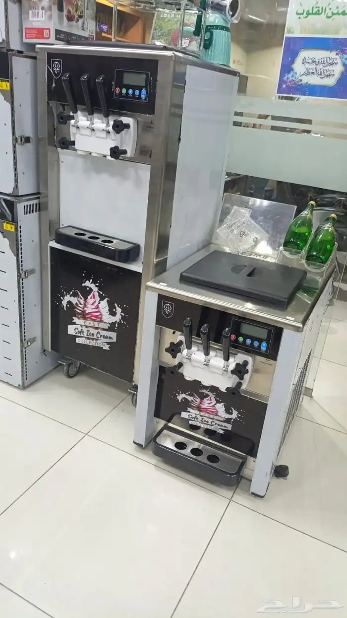 ماكينة آيس كريم اثنين كمبرسور نضام ليلى 1