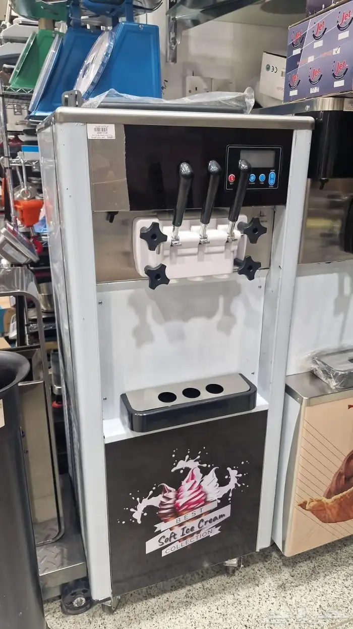 ماكينة آيس كريم اثنين كمبرسور نضام ليلى 3