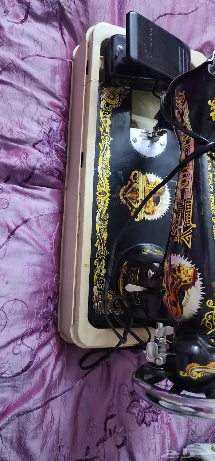 مكينه خياطه للبيع ماركه الأسد 1