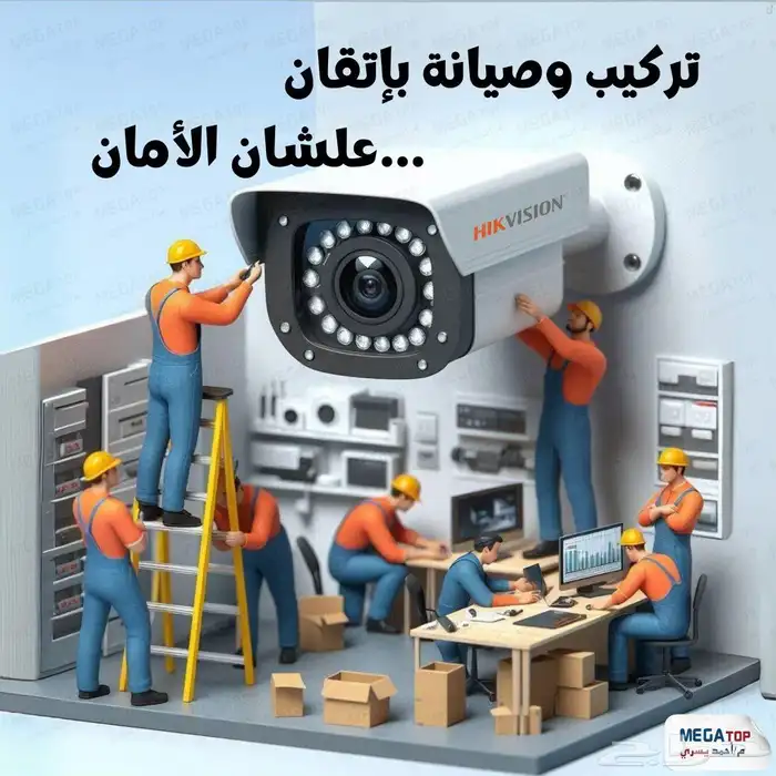 تركيب وصيانة كاميرات المراقبة 5
