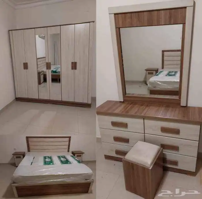 غرف نوم جديد وطني ست قطع 20