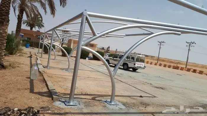 مجالس زجاجيه ساندويتش بانل خيام سوبر ملكية مظلات سيارات مساب 12