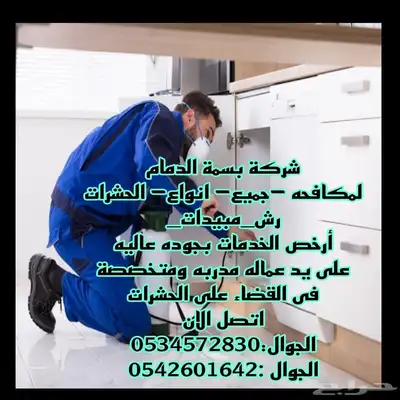 شركة مكافحة حشرات نمل صراصير رش مبيدات بالدمام 3