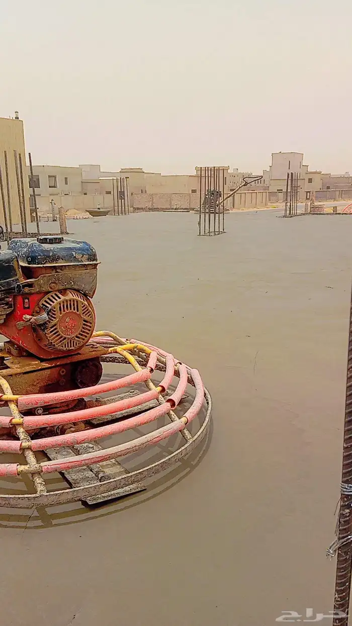 مروحه هليكوبتر لتنعيم الاسقف الخرسانه 0