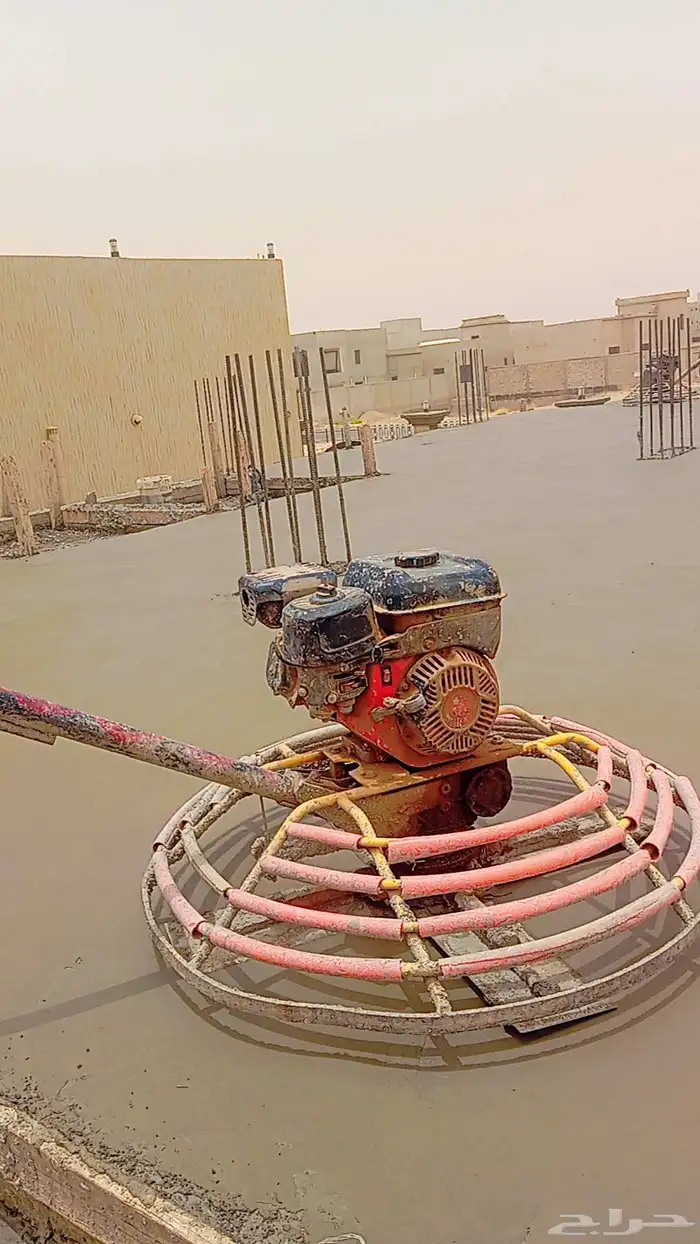 مروحه هليكوبتر لتنعيم الاسقف الخرسانه 1