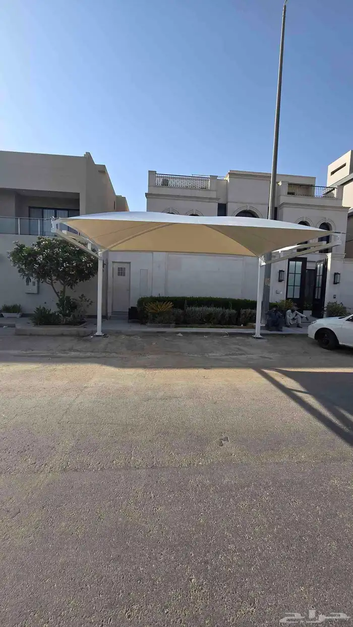 تركيب وتوريد مظلات سيارات شكل حديث 2