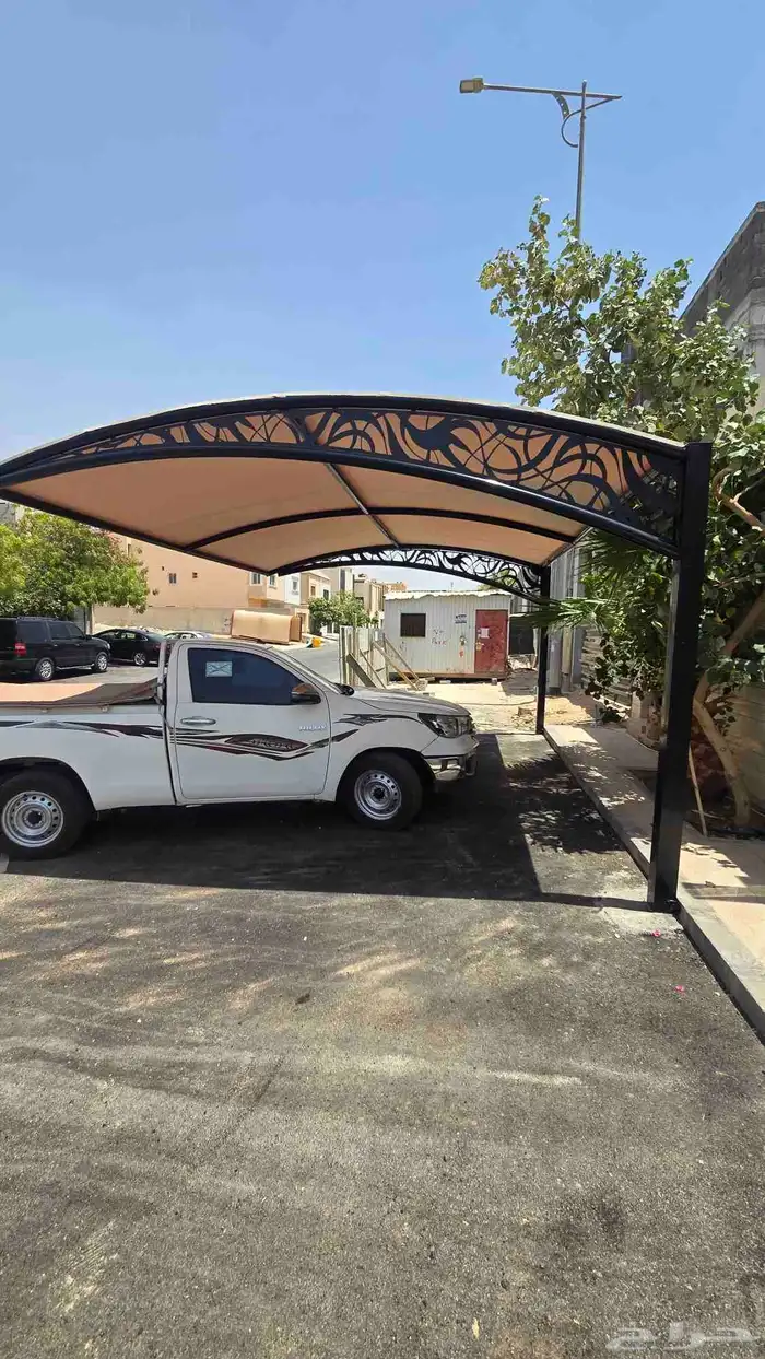 تركيب وتوريد مظلات سيارات شكل حديث 3