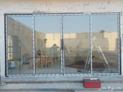 الباب سحاب دبل زجاج... 2