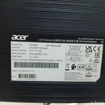 شاشة قيمنق acer 0