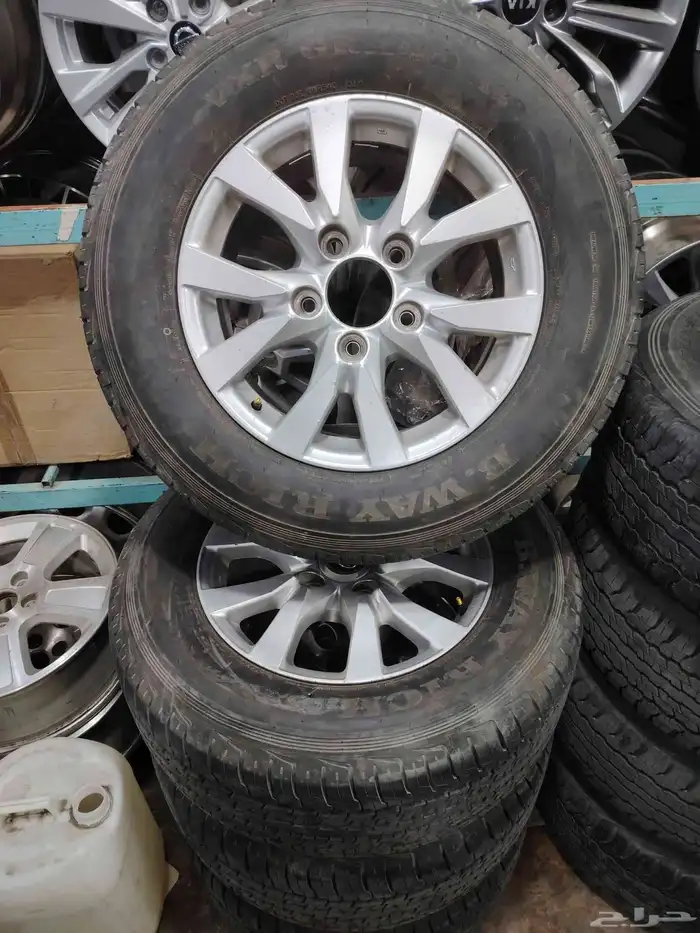 جنوط جيب لاند كروزر اصلي وكاله مقاس 18 مديل 2018 0