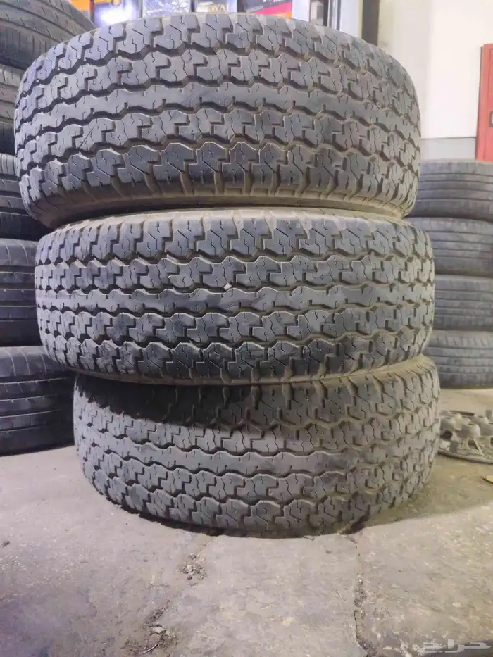 كفرات جيب جمس 275 70 16 دنلوب ياباني وكاله 6