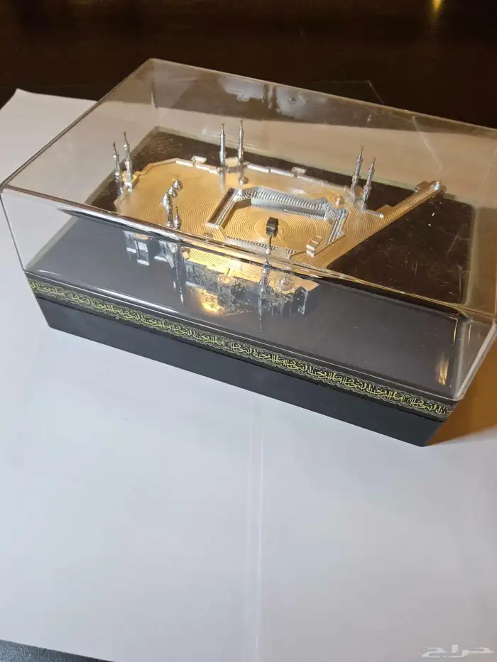 مجسم الحرم المكي الشريف ايام الملك فهد رحمه الله مع علبه اكر 3