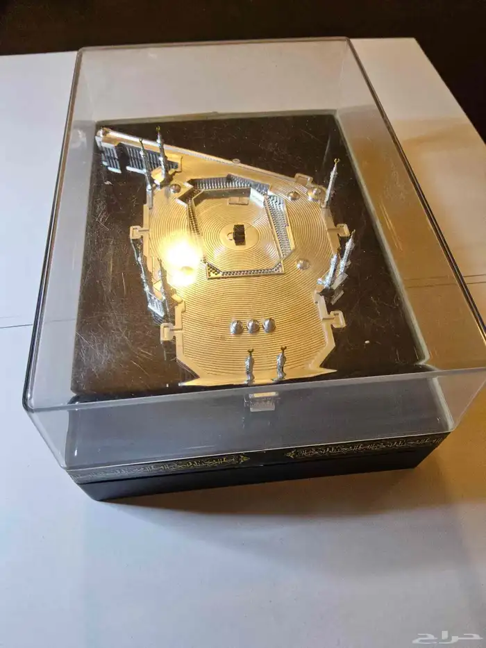 مجسم الحرم المكي الشريف ايام الملك فهد رحمه الله مع علبه اكر 1